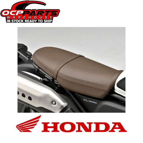 HONDA SEAT TALL BROWN +30MM 2023-24 SCL500 SCRAMBLER GENUINE OEM 08R70-K3S-JA0ZC